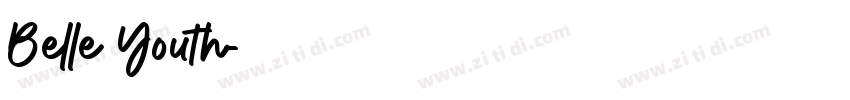 Belle Youth字体转换